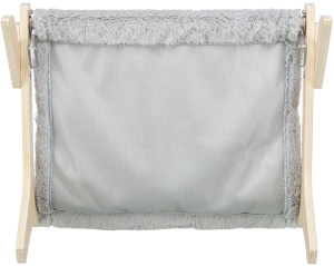 Hamac pentru Pisici, 47 x 24 x 38 cm, Pana la 12 kg, Gri, 43204 - Img 3