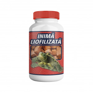 Hrana broaste testoase de apa Exo - Inima Liofilizata 120 ml