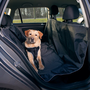 Husa Protectie Bancheta Auto, 1.45 x 1.60 m, Negru