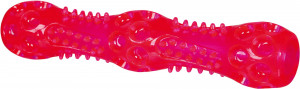 Jucarie Caini, Baston, TPR, Culoare Lime, Dimensiune 28 cm