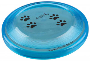 Jucarie Dog Activity, Frissbee, Diverse Culori, 19 cm