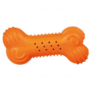 Jucarie Os Cauciuc Natural, 11 cm, Diverse Culori, 34848 - Img 1