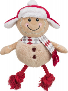 Jucarie Pentru Caini, Xmas Turta Dulce, Cu Sunet, 34 cm, 92575 - Img 1