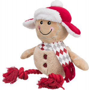 Jucarie Pentru Caini, Xmas Turta Dulce, Cu Sunet, 34 cm, 92575 - Img 3