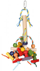 Jucarie Pentru Pasari, Lemn, 31 cm