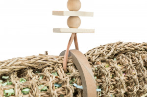 Jucarie Pentru Pasari, Naturala, 55 cm - Img 3