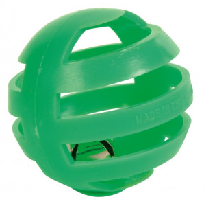 Jucarie Pentru Pisici, Set 4 X Mingi Plastic, Cu Clopotel, 4 cm