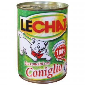 Lechat Conserva pentru Pisci, Iepure, 400 g