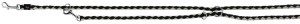 Lesa Cavo, Reglabila, Diverse Culori, Culoare Negru/Grafit, Marime S–M, Dimensiune 2.00 m/ø 12 mm
