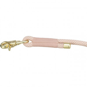 Lesa Coarda Soft, Reglabila, S-XL, 2.00 m/ø 10 mm, Diverse Culori, Culoare Roz/Roz Deschis - Img 4