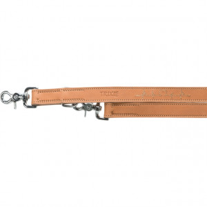 Lesa Piele Rustic Heartbeat, M-L: 2 m/20 mm, Maro, 19012 - Img 2
