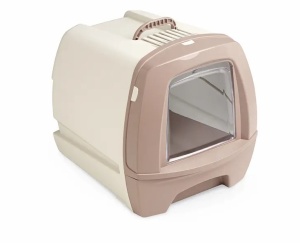 Litiera cu Capac si Sertar, Maxi: 62 x 47 x 48.5 cm, Diverse Culori - Img 2