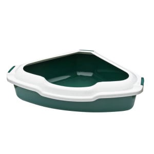 Litiera cu rama colt, Q30N, 56 x 43 x 14cm, Verde