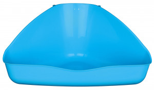 Litiera de Colt pentru Iepuri, 45 x 21 x 30/30 cm, Diverse Culori