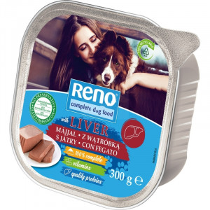 Pate Reno Dog cu Ficat 300 g, 06.12.2022