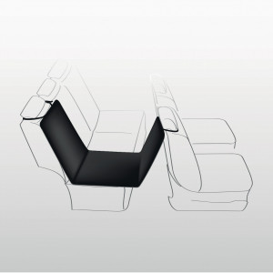 Patura Protectie Auto Fleece 0.65x1.45 m Negru cu Labute 13235 - Img 4