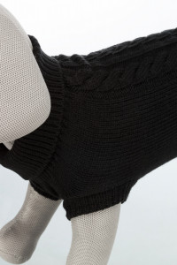 Pulover Kenton, Culoare Negru, Marime L, Dimensiune 55 cm - Img 3