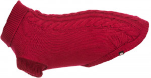 Pulover Kenton pentru Caini, L, 60 cm, Rosu, 680039 - Img 1
