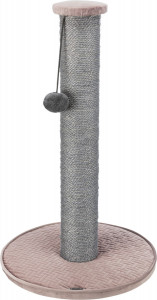 Stalp Sisal De Zgariat, Livia, 38 cm/ h: 64 cm, Roz Antic