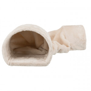 Tunel Plush pentru Rozatoare, 27 x 21 x 80 cm, Bej, 63102 - Img 4