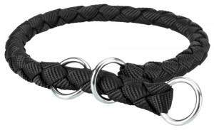 Zgarda Cavo, Semistrangulanta, Culoare Negru, Marime S–M, Dimensiune 35-41 cm/12 mm