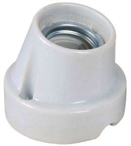 Adaptor Ceramic Pentru Bec, Pro, Inclinat, 160W - Img 3
