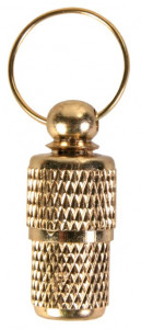 Adresier, Metal, Culoare Auriu