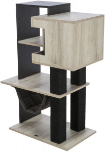 Ansamblu Cat Tree CityStyle, 58 x 38 x 98 cm, Gri/Negru, 44724 - Img 2