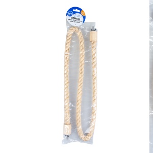 Bat pentru Colivie, din Bumbac si Sisal, 130-140 x 2 cm - Img 2