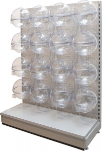 Bol Pentru Display, Transparent, 30 cm, 905281 - Img 2
