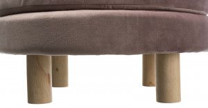 Canapea Sofia Livia, Antic Pink, 48 x 40 cm, 37910 - Img 6