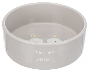 Castron Ceramic Junior, Pentru Caini, 0.3 l/12 cm, Diverse Culori, 25126 - Img 6