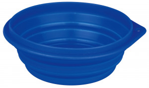 Castron de Voiaj, Pliabil, Silicon, Diverse Culori, Dimensiune 0.5 l/ø 14 cm