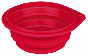 Castron de Voiaj, Pliabil, Silicon, Diverse Culori, Dimensiune 1 l/ø 18 cm