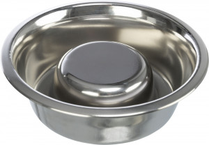Castron Inox Pentru Hranire Lenta, Dimensiune 0.6 l/ø 17 cm