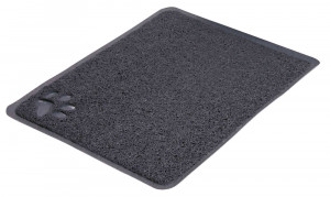 Covoras In Fata Litierei, Forma Dreptunghi, PVC, 37 x 45 cm, Antracit