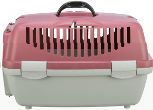 Cusca de Transport Capri 1, XS, 32 x 31 x 48 cm/Pana la 6 kg, Culoare Gri Deschis/Roz Antic - Img 2