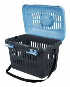 Cusca Trasport Midi Capri 44x33x32 Albastru/Gri 39792 - Img 2