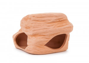 Decor Pentru Acvariu, Pestera Din Ceramica, 10 cm, U949 - Img 2