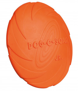 Disc Frisbee, Cauciuc, Culoare Galben, Dimensiune ø 15 cm - Img 2