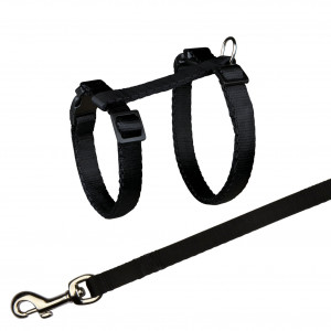 Ham si Lesa pentru Pisici, 27–45 cm/10 mm, Diverse Culori, Culoare Simplu - Img 2
