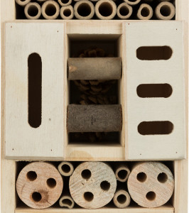 Hotel din Lemn pentru Insecte, 18 x 29 x 10 cm - Img 4