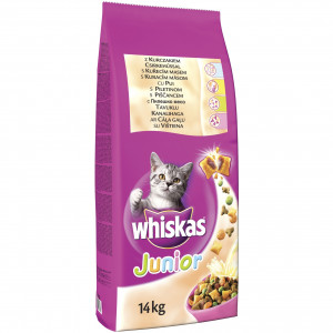 Hrana Uscata, Whiskas, Junior, Pui, 14 kg