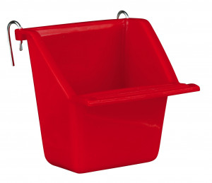Hranitor Plastic pentru Pasari, 80 ml/6 x 6 cm, Diverse Culori - Img 4