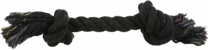 Jucarie Caini, Sfoara Cu 2 Noduri, Culoare Portocaliu, Dimensiune 40 cm - Img 2