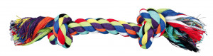 Jucarie Caini, Sfoara Cu 2 Noduri, Culoare Roz, Dimensiune 26 cm - Img 2