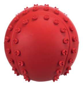 Jucarie Minge Cauciuc Natural 6 cm cu Sunet 34841 - Img 2