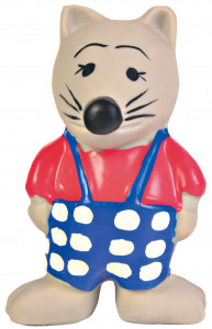 Jucarie Pentru Caini, Figurina Mica, Latex, Cu Sunet, 6-9 cm, Diverse Modele - Img 2