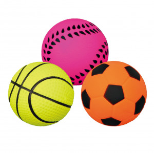 Jucarie Pentru Caini, Minge De Basket, 4.5 cm, Lime