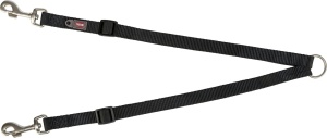 Lesa Dubla Premium, XS-S: 40-70 cm/10mm, Negru, 2011801